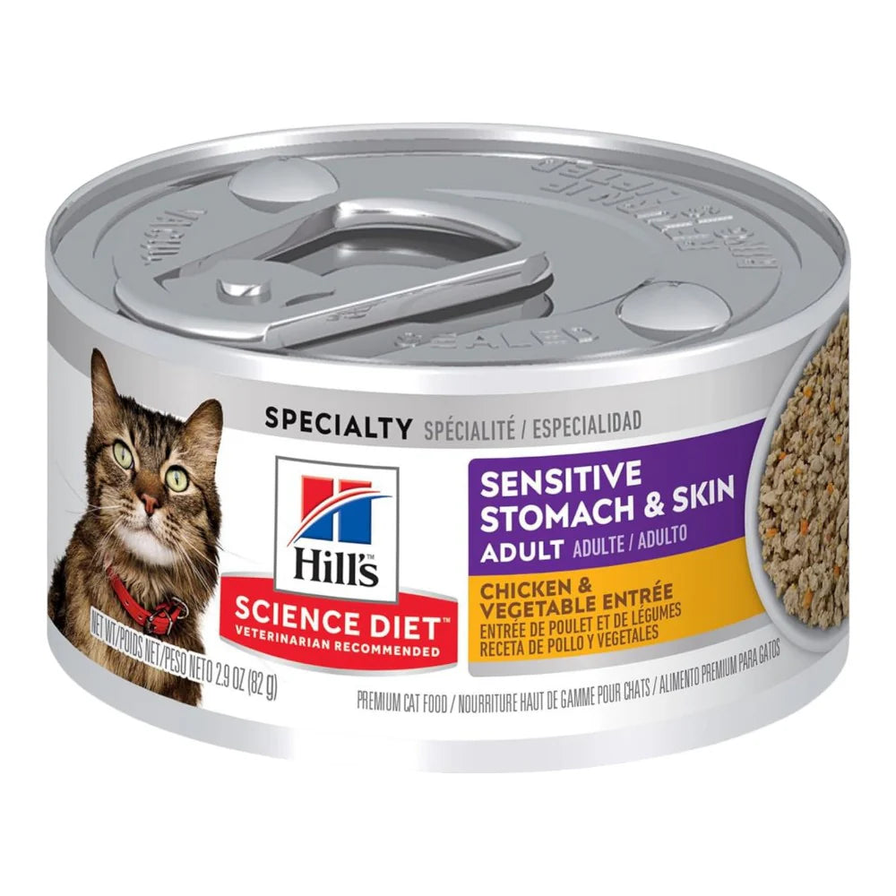 Alimento Para Gato Adulto Piel y Estomago Sensible 82gr
Alimento Para Gato Adulto Piel y Estomago Sensible 82gr